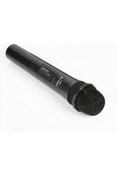 MIIQ2 Kablosuz El Mikrofonu ve USB Alıcı Seti VHF 268.85 / 262.85 MHz Öğretmen Sunum ve Karaoke Mikrofonu ürün görseli 1