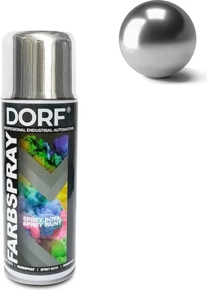 Dorf Oto Krom Efekt Sprey Boya 400ML ürün görseli 1