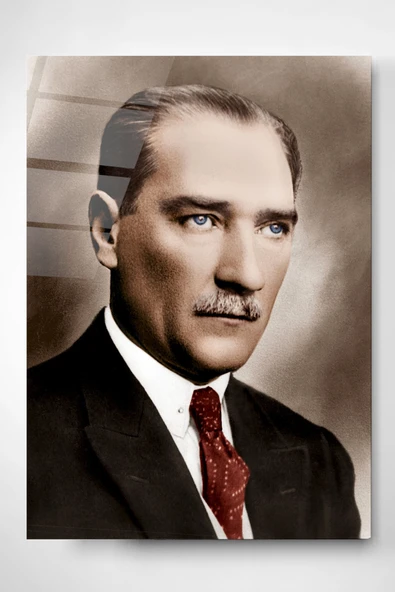 Dekoratif Atatürk Dekoratif Cam Tablo ürün görseli 1