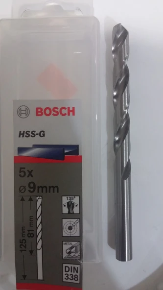 Bosch - Matkap Ucu 9mm ürün görseli 1