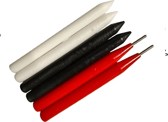 Dorf Pdr Boyasız Göçük Düzeltme Kalemi Damar Kırma 6 Lı Set 4 Plastik 2 Metal Uçlu ürün görseli 1