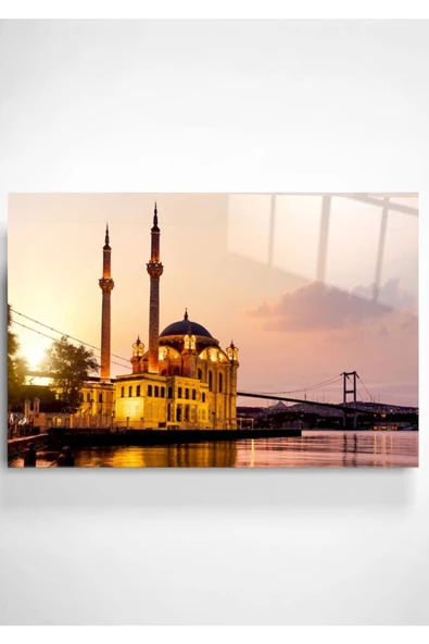Büyük Mecidiye Camii Cam Tablo, Dekoratif Cam Tablo ürün görseli 1