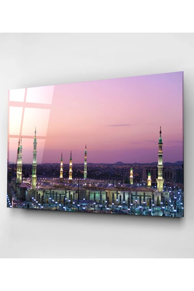 Dekoratif İslami Dekoratif Cam Tablo - Resim 4