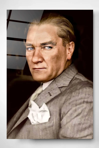 Atatürk Cam Tablo, Dekoratif Cam Tablo ürün görseli 1