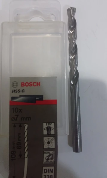 Bosch - Matkap Ucu 7mm ürün görseli 1