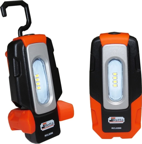 Retta Şarjlı LED Fener LED Lamba Power Bank Özellikli ürün görseli 1