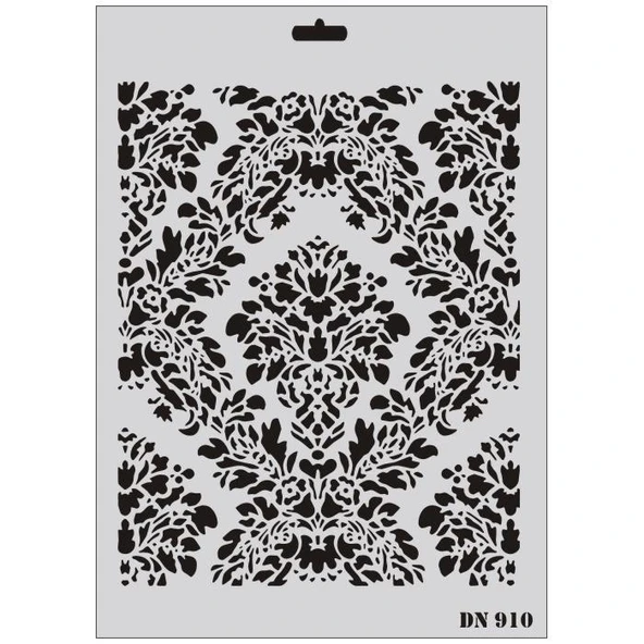 Rich Dantel Seri DN-910 Stencil 35x25 cm ürün görseli 1