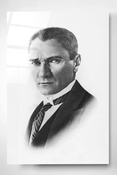 Dekoratif Atatürk Dekoratif Cam Tablo ürün görseli 1