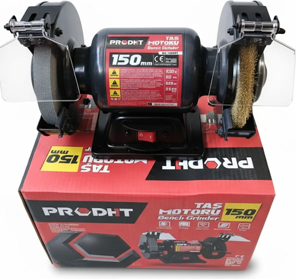 Prodht 150MM Taş Motoru Tel Fırçalı 250W ürün görseli 1