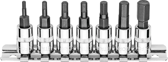 Esbifix Ceta-Form C08S-RHX7 Alyan Uçlu Lokma Takımı 1/4" 7 Parça ürün görseli 1