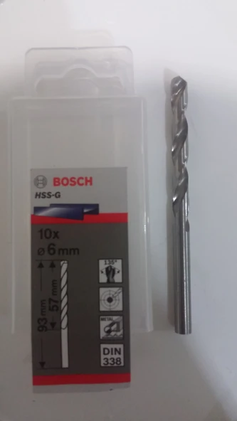 Bosch - Matkap Ucu 6mm ürün görseli 1