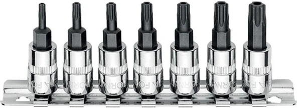 Ceta Form C08S-RTR7 7 Parça 1/4” Delikli TORX Uçlu Lokma Takımı ürün görseli 1