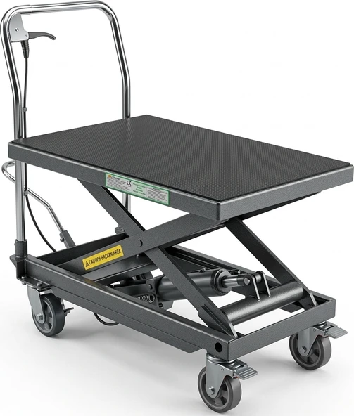 Dorf 500 kg Tek Makaslı Platform Yük Taşıma Platformu ürün görseli 1