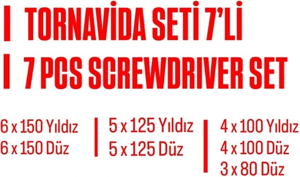 Roney Tornavida Seti 7 Li - Resim 2