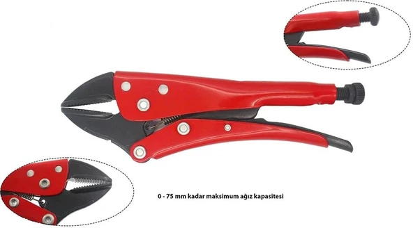 CETA FORM Ayarlı Pense X -Grip 190 mm - Resim 4