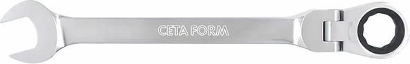 CETA FORM Mafsallı Cırcır Kombine Anahtar 15 mm ürün görseli 1