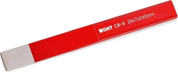 Dht Ince Yassı Keski 240 mm – Dayanıklı, Keskin Uçlu Profesyonel El Aleti – D06041240 ürün görseli 1
