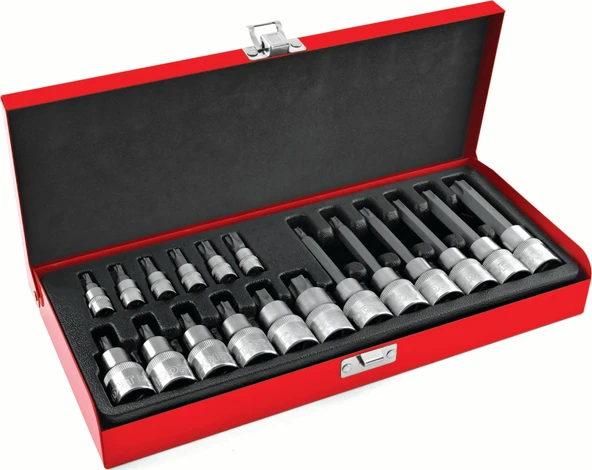 Dht 18 Parça 1/4 - 1/2  Torx Bits Lokma ürün görseli 1