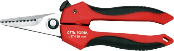 Ceta Form J17-190 Çok Amaçlı Makas Düz 190 mm ürün görseli 1