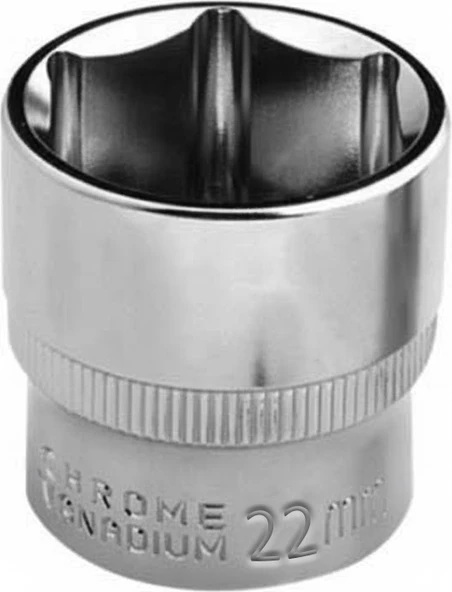 Dorf 1/2 Lokma 22 mm 6 Köşe Profesyonel Çelik Lokma Anahtar Ucu ürün görseli 1
