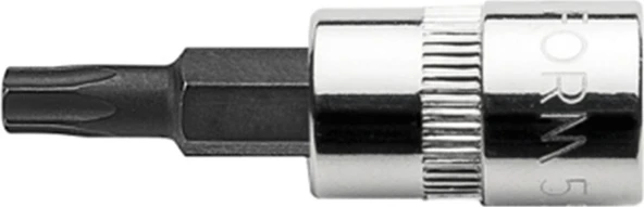 Ceta Form 1/4" Delikli Torx Uçlu Lokma-T40X37 mm / Kartlı C08S-TR40X ürün görseli 1