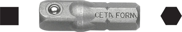 Ceta Form Bt/7028 3/8-1/4(100Mm) Lokma Adaptörü (Manuel Kullanım) ürün görseli 1