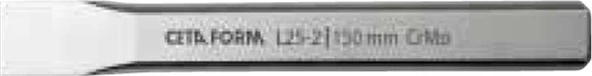 Ceta Form L25-250-2 Düz Keski 250 mm Uzunluk,  28MM Ağız ürün görseli 1