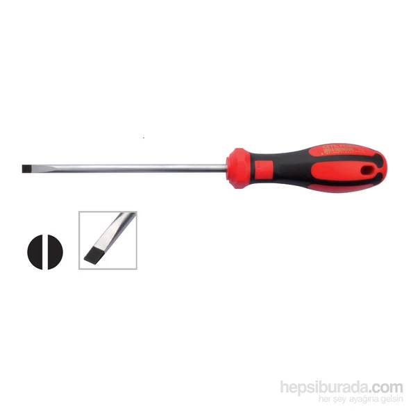 Ceta Form F10-055-075 C-Plus Düz Uçlu Tornavida (Kabin Tipi) 5.5X75mm ürün görseli 1
