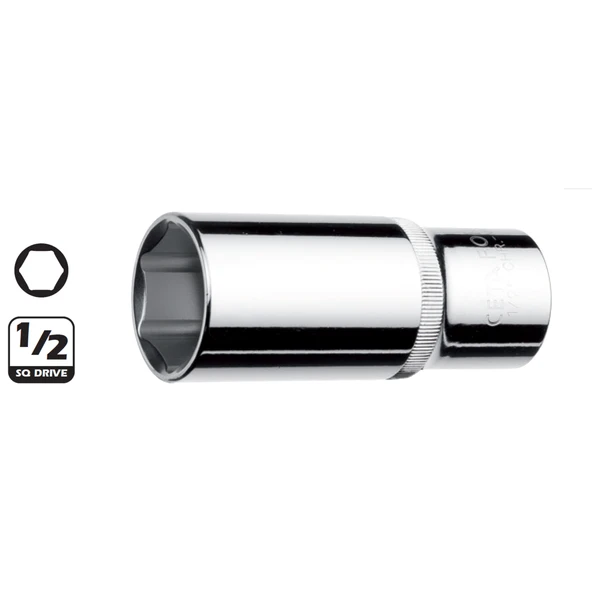 Ceta Form C24-H30 30 Mm 1/2” 6 Köşe Derin Lokma Anahtar ürün görseli 1