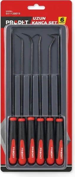 Dorf Dht Uzun Kanca Seti Uzun Biz Set 6 Parça 240MM ürün görseli 1