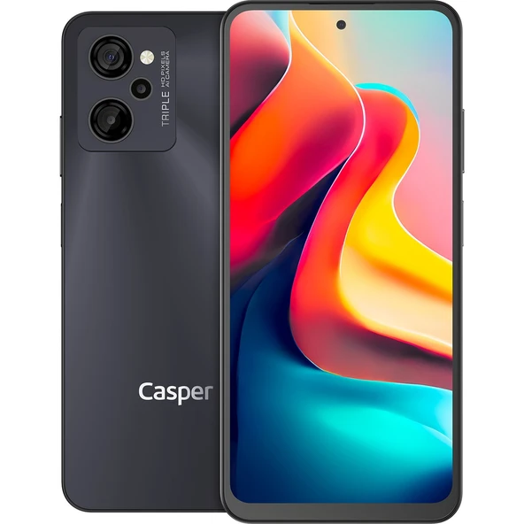 Casper Via M40 128 GB siyah ürün görseli 1