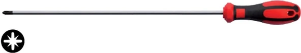 Ceta Form C-Plus Pozıdrıv Uçlu Tornavida-PH1X300MM/KARTLI F17-001-300X ürün görseli 1