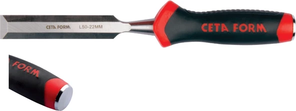 Ceta Form Düz Iskarpela (Plastik Saplı) - 25 mm / L50-25-2 ürün görseli 1