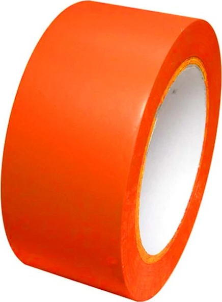 Bant Dünyası Cam Montaj Bantı 5 cm x 33 m Turuncu PVC Bant İz Bırakmaz Özelliği ile Güçlü Yapışma ürün görseli 1