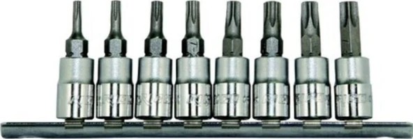 Rico RICO-007-RC7023 1/4 8 Pc Lokmalı Torx Uç Seti ürün görseli 1