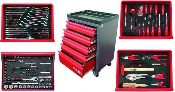 Vip-tec Vıp - Tec 183 Parça Takım Arabası ürün görseli 1