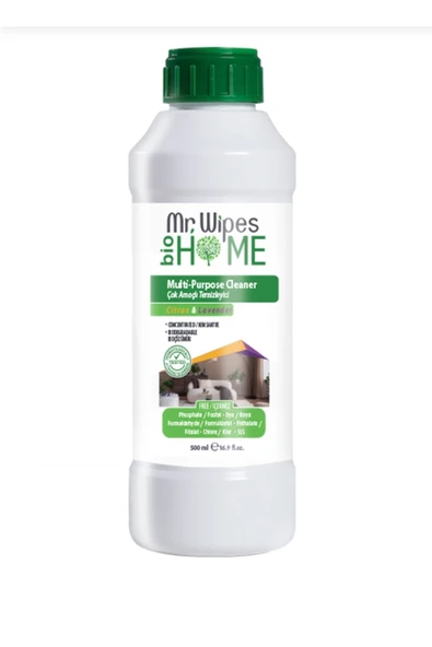 Mr. Wipes Çok Amaçlı Temizleyici Lavanta ve Narenciye Kokulu 500 Ml. ürün görseli 1