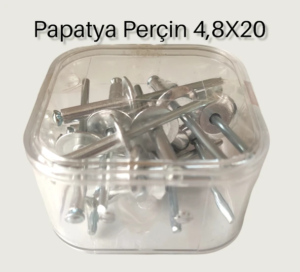Ekonomik Sarf Papatya Perçin 4,8X20 (15 Adet) Kutulu ürün görseli 1