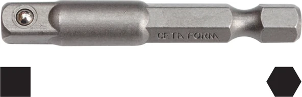Ceta Form Bt/7015 1/4-1/4(25Mm) Lokma Adaptörü (Makina İle Kullanım) ürün görseli 1