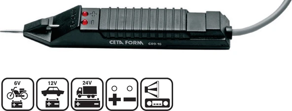Ceta Form G09-16 Profesyonel Oto Elektrik Kontrol Kalemi ürün görseli 1