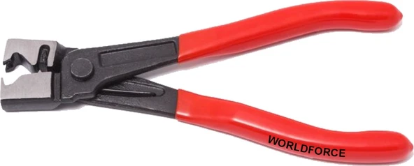 Worldforce Hortum Kelepçe Pensesi Sıçan Diş 180mm Çelik ürün görseli 1