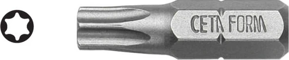 Ceta Form CB/805 Torx Uçlu Bits T9X25 mm ürün görseli 1