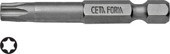 Ceta Form CB/824 Torx Uçlu Bits T10X50 ürün görseli 1