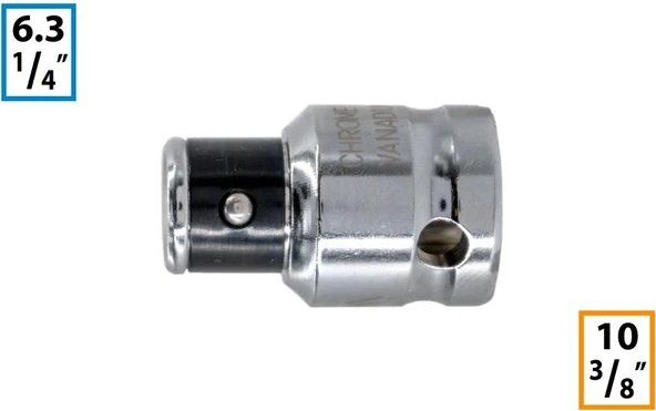 Ceta Form BT/8003 3/8'' Bits Tutucu Lokma 1/4" Bits Için ürün görseli 1