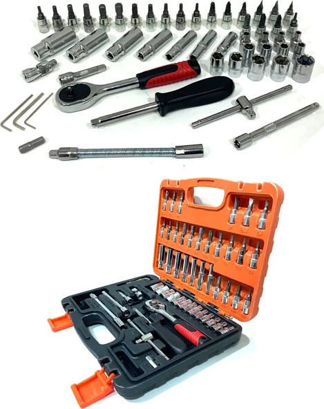 Emsa 53 Pcs Lokma Takımı 1/4 Set Bits Uç Seti Lokma Seti ürün görseli 1