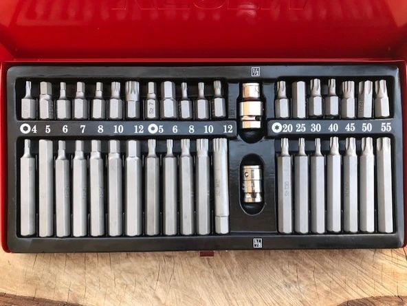 Mrm S2çelik 40PARÇA Otomotiv Seti Bits Uç Seti Alyan Tork Seti Takımı ürün görseli 1