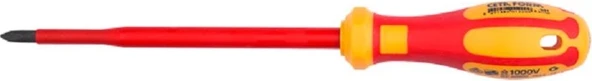 Ceta Form G02-001-080 C-Plus 1000V Izoleli Yıldız Uçlu Tornavida PH1X80 mm ürün görseli 1