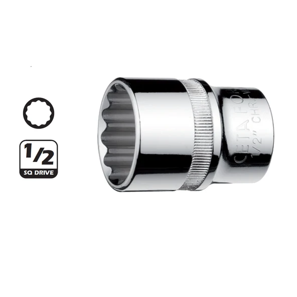 Ceta Form C22-B27 27 Mm 1/2” 12 Köşe (Yıldız) Lokma Anahtar ürün görseli 1