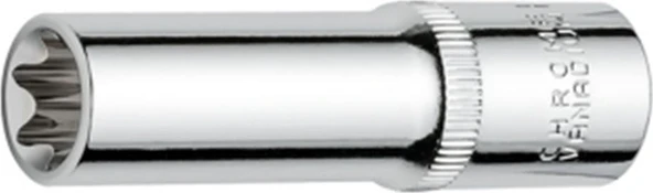Ceta Form 3/8" Dış Torx Derin Lokma Anahtar-E14 C16D-14 ürün görseli 1