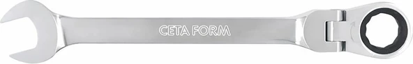 CETA FORM Mafsallı Cırcır Kombine Anahtar 16 mm ürün görseli 1